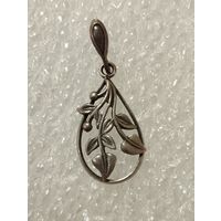 Кулон веточки Любви, 925. СССР