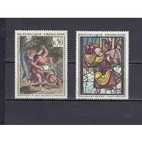 Живопись. Франция 1962. 2 марки. Michel N 1426-1427 (8,5 е).