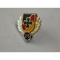 25 лет выслуги Германия знак