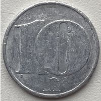 Чехословакия 10 геллеров 1992 г.