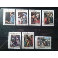 Гвинея-Бисау, 1989. Рождественская живопись, полная серия