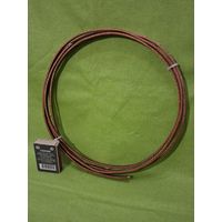 Провод обмоточный с двойной стекловолокнистой изоляцией ПСДКТ прямоугольный шинка 2,5х4,5 мм (СССР)