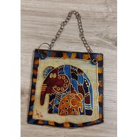 Панно стеклянное. Витражная роспись