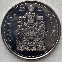 Канада 50 центов 2025 г.