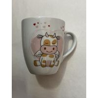 Фарфоровая кружка 300 мл "ВАЛЕНТИНКА" ДФЗ