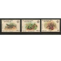 Сейшеллы-1981(Мих.30-32) , **   ,  Фауна,  (полная серия)