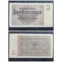 2 рентмарки Германия 1937 г.