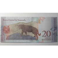 Венесуэла, 20 боливаров 2018 г. Серия А. UNC.