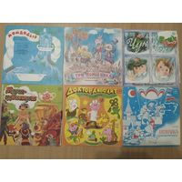 Набор детских пластинок. 6 шт.