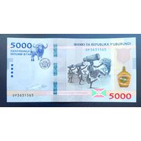 Банкнота Бурунди 5000