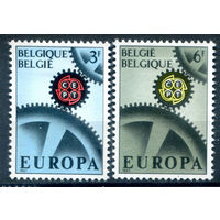 Бельгия - 1967г. - Europa CEPT - 2 марки - полная серия, MLH [Mi 1472-1473]. #2-Be-64-B-1
