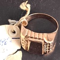 Кольцо,печатка,перстень. 583 пр.