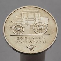 ГДР 5 марок 1990 500 лет почте