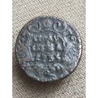 Распродажа - полушка 1735г.,РИ, АННА ИОАНОВНА