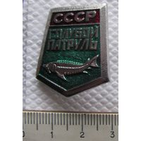 Значек Голубой патруль неношенный