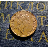 1 пенни 1991 Великобритания #01