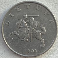 Литва 1 лит 1998 г.