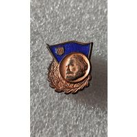 Значок знак комсомол ГДР КАРЛ МАРКС знак за успехи в учёбе