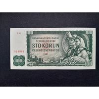 100 крон 1961 года. Чехословакия. UNC-