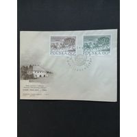 Польша 1964 КПД с полной серией марок "День почтовой марки" (спецгашение) Mi.1530-1531 каталог 1.00 евро