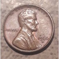 1 цент 1960 D США