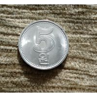 Werty71 КНДР Северная Корея 5 вон чон 2005
