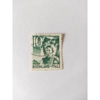 Германия  1947 Франц.зона