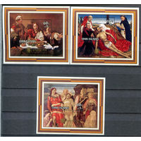 Острова Кука - 1978г. - Пасха, картины - 3 блока - полная серия, MNH [Mi bl. 79 - bl. 81]. #3-WB-Z-2-6