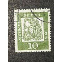 Германия 1961. Известные немцы. Альбрехт Дюрер (1471-1528) - немецкий живописец и график