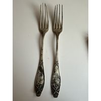 Столовые вилки серебро
