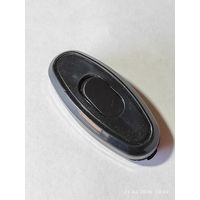 Выключатель проходной черный для бра 6А/250В