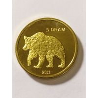 Нагорный Карабах 5 драхм 2013