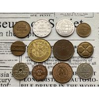Жетоны одним лотом - 12 жетонов, без повторов. #14