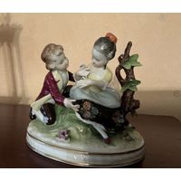 Статуэтка Пара Германия Унтервайсбах винтаж