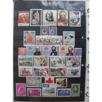 Продажа коллекции с 1 рубля! Красный Крест на почтовых марках мира.