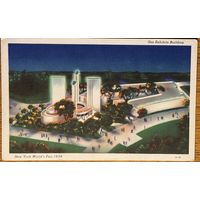 США Америка Нью-йорк Всемирная выставка 1939 New York World's Fair Gas Exhibits Building