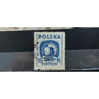 РАСПРОДАЖА ПОЛЬША 1948г. Полная серия. Гаш.