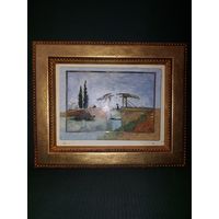 Baн Гог фарфор пласт-картина Goebel