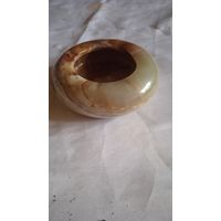 Пепельница натуральный камень оникс