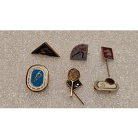 Лот значков Спорт, 200 лотов с 1 рубля,5 дней!