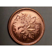 1 цент Канада 2006 год