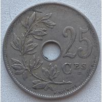Бельгия 25 сантимов 1929 г. Belgique