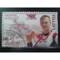 Латвия, 2008. Золотой призер олимпийских игр в Пекине, велосипедист