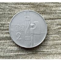 Werty71 Италия 2 лиры 1923
