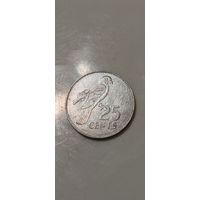 Сейшельские острова 25 центов 1997