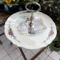 Блюдо для десертов или фруктов Sarreguemines, Obernai. Франция. Арт 3210