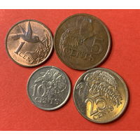 Тринидад и Тобаго, 4 монеты