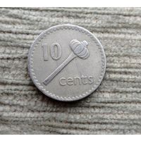 Werty71 Фиджи 10 центов 1973