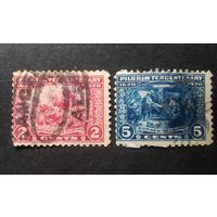 США\а48\1920  Скотт.549-550 , Пилигримы