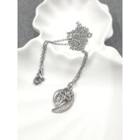 Винтажный ретро-кулон цветочек, филигрань, скань, мельхиор